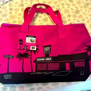 Trader Joe’s Magenta Insulated Bag
